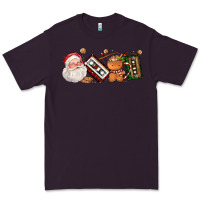 Plum coffee cup santa cassette cookie Premium Tee - FaDigitalArtStudio