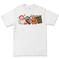 White coffee cup santa cassette cookie Premium Tee - FaDigitalArtStudio