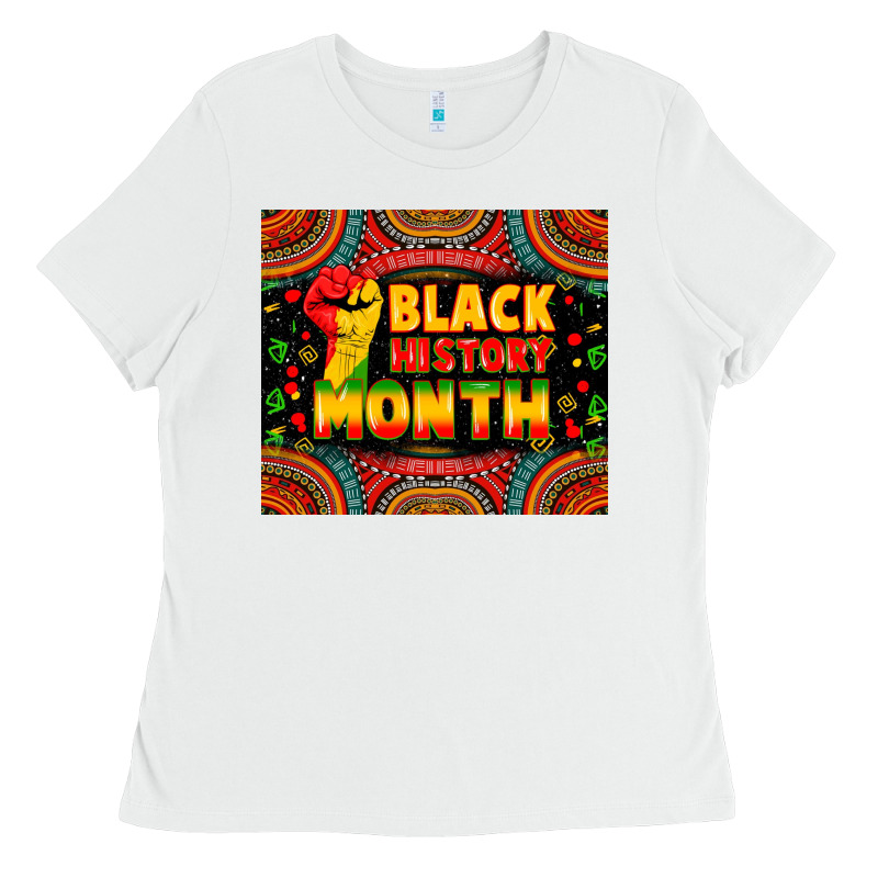 Black History Month Ladies Tee by Zillion Design Studio | Teevron
