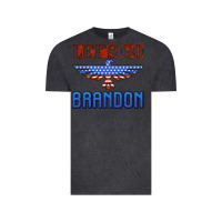 Vintage Black let's go brandon thunderbird Vintage Tee - Jasminsmagicworld