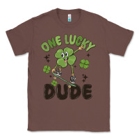 Chestnut one lucky dude Classic Tee - MaliasSmallBusiness