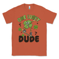 Copper one lucky dude Classic Tee - MaliasSmallBusiness