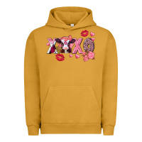 Pigment Peanut Butter Xoxo baby Cow Valentine's Day Urban Hoodie - FaDigitalArtStudio