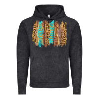 Vintage Black western brushstrokes Vintage Hoodie - AdoDesignShop