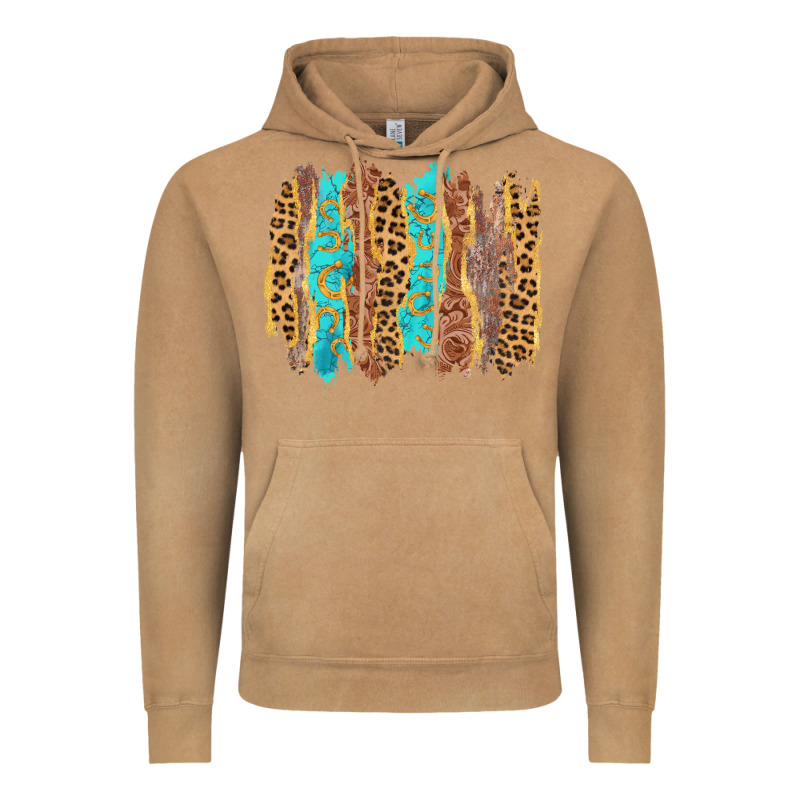 Western Brushstrokes Vintage Hoodie by AdoDesignShop | Teevron