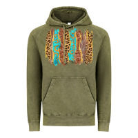 Vintage Olive western brushstrokes Vintage Hoodie - AdoDesignShop
