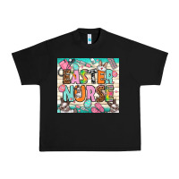 Black Easter Day Nurse Urban Heavy Tee - NancyCooperArtShop