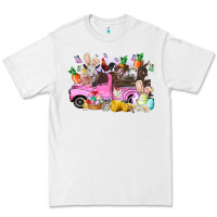 White easter day farm animals truck Premium Tee - RacoonDesign