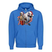True Royal Christmas Baboon Baby And Mama Zipper Hoodie - LillyAllenDesigns