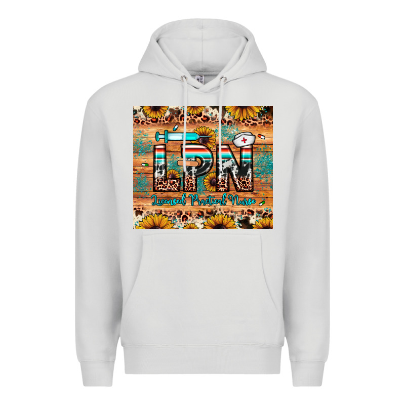 Lpn Licensed Practical Nurse Premium Hoodie by JahusDesignShop | Teevron