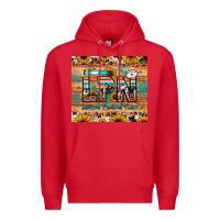 Red lpn licensed practical nurse Premium Hoodie - JahusDesignShop