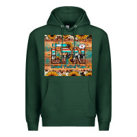 Sports Green lpn licensed practical nurse Premium Hoodie - JahusDesignShop