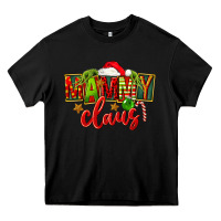 Black christmas mammy claus Heavy Core Tee - FaDigitalArtStudio