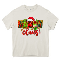 Cream christmas mammy claus Heavy Core Tee - FaDigitalArtStudio