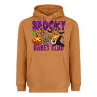 Meerkat Spooky babes club Heavyweight Hoodie - texasbilliewilder