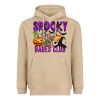 Mushroom Spooky babes club Heavyweight Hoodie - texasbilliewilder