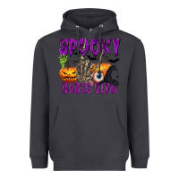Smoke Spooky babes club Heavyweight Hoodie - texasbilliewilder