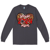 Smoke senior 2024 mom football Long Sleeve Tee - MaliasSmallBusiness