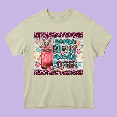 Some Bunny Needs Coffee 20oz Tumbler Heavy Core Tee Designed By Neo Western