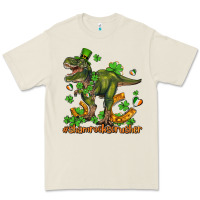 Bone shamrockscrusher t rex and horseshoe Premium Tee - AdoDesignShop