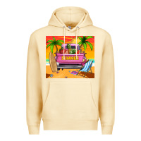 Pina Colada summer truck Premium Hoodie - TumblerDesignByShophia