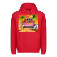 Red summer truck Premium Hoodie - TumblerDesignByShophia