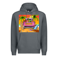 Rock summer truck Premium Hoodie - TumblerDesignByShophia