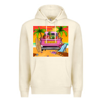 Sandshell summer truck Premium Hoodie - TumblerDesignByShophia