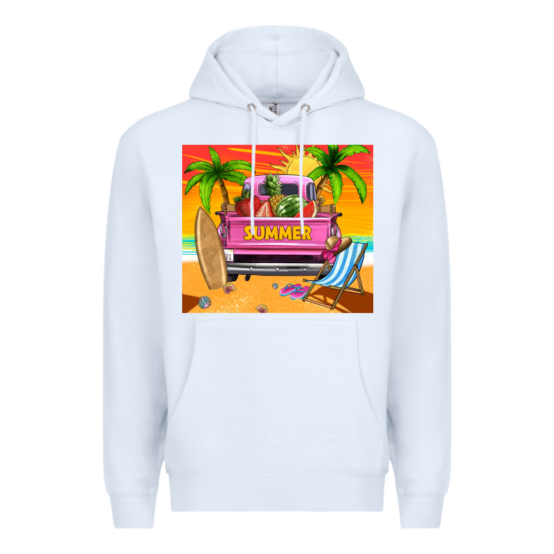 Summer Truck Premium Hoodie by TumblerDesignByShophia | Teevron