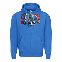 True Royal Office Squad Christmas Zipper Hoodie - LillyAllenDesigns