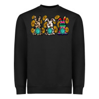 Black western bunny Heavyweight Sweatshirt - MaliasSmallBusiness
