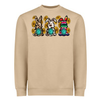 Mushroom western bunny Heavyweight Sweatshirt - MaliasSmallBusiness
