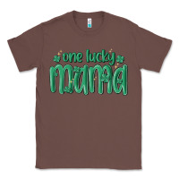 Chestnut one lucky mama Classic Tee - MaliasSmallBusiness