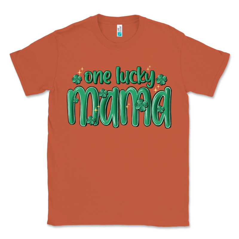 One Lucky Mama Classic Tee by MaliasSmallBusiness | Teevron