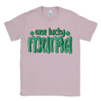 Lilac one lucky mama Classic Tee - MaliasSmallBusiness