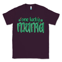 Plum one lucky mama Classic Tee - MaliasSmallBusiness