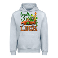 Heather Grey St. Patrick's Day loads of truck Urban Hoodie - OliviaCreatesArt