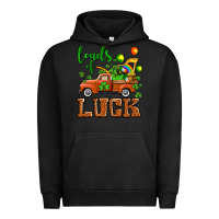 Pigment Black St. Patrick's Day loads of truck Urban Hoodie - OliviaCreatesArt