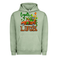 Pigment Oil Green St. Patrick's Day loads of truck Urban Hoodie - OliviaCreatesArt