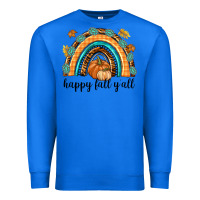 True Royal Happy Fall Y'all Premium Sweatshirt - texasbilliewilder