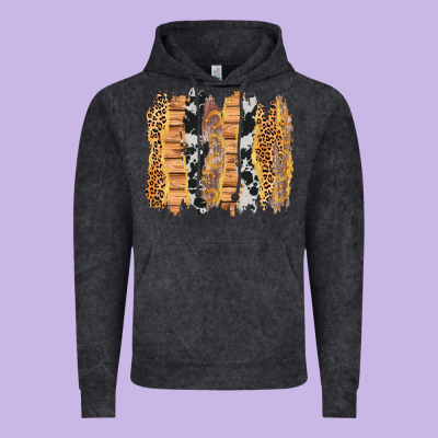 Western Brushstrokes Vintage Hoodie Designed By Adodesignshop