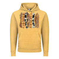 Vintage Mustard western brushstrokes Vintage Hoodie - AdoDesignShop