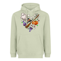 Matcha love hallowen Heavyweight Hoodie - NancyCooperArtShop
