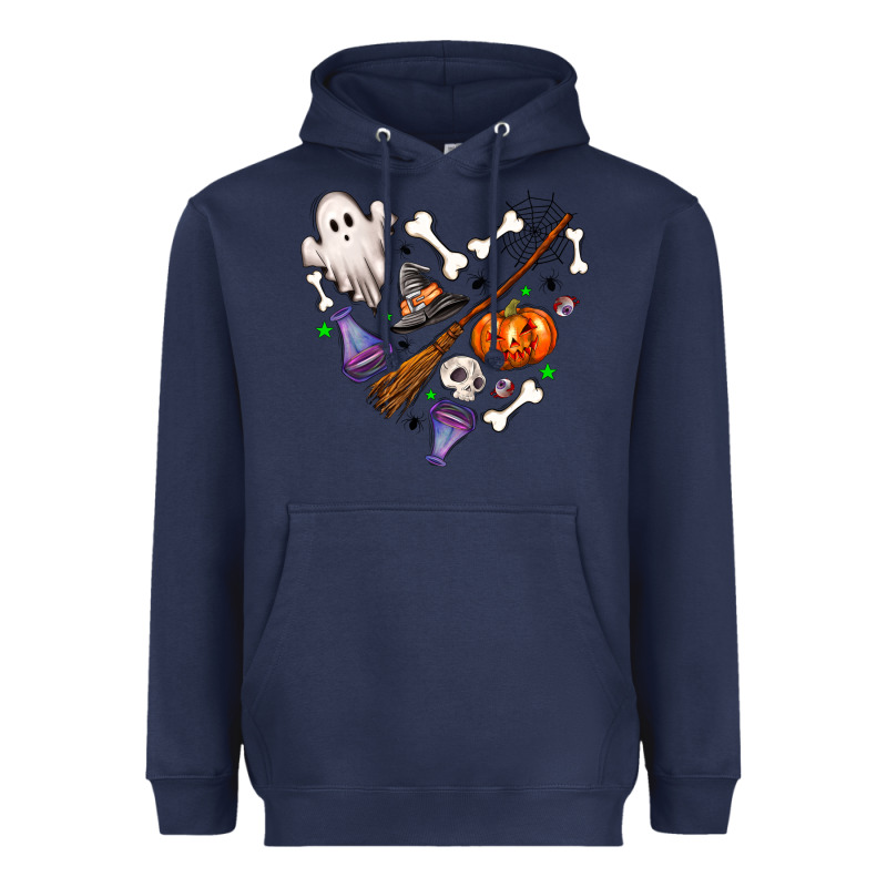 Love Hallowen Heavyweight Hoodie by NancyCooperArtShop | Teevron