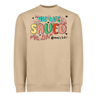 Mushroom his life saved my life Heavyweight Sweatshirt - MaliasSmallBusiness