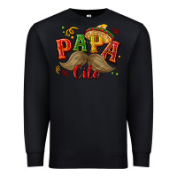 Black Papa cito Premium Sweatshirt - NancyCooperArtShop
