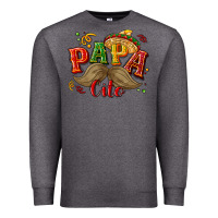Charcoal Heather Papa cito Premium Sweatshirt - NancyCooperArtShop