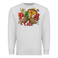 Dove Grey Papa cito Premium Sweatshirt - NancyCooperArtShop
