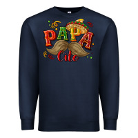 Navy Papa cito Premium Sweatshirt - NancyCooperArtShop