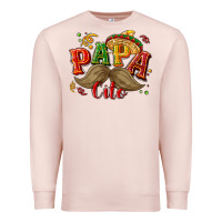 Pale Pink Papa cito Premium Sweatshirt - NancyCooperArtShop